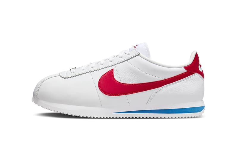 Nike Cortez "Forrest Gump" Is Returning Later This Year White/Varsity Red-Varsity Blue FZ1347-100 