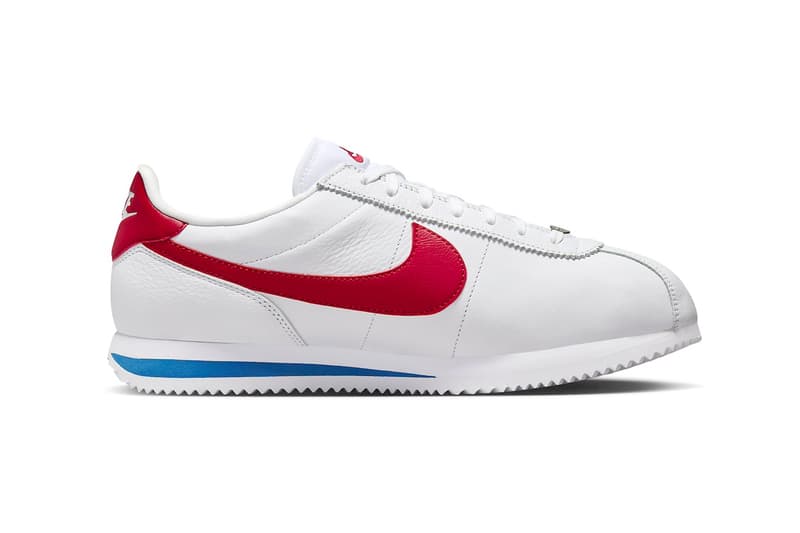 Nike Cortez "Forrest Gump" Is Returning Later This Year White/Varsity Red-Varsity Blue FZ1347-100 