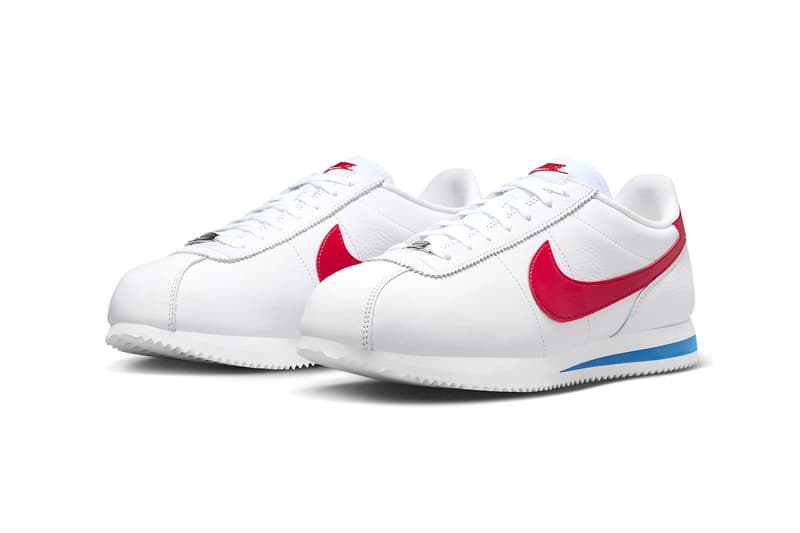 Nike Cortez "Forrest Gump" Is Returning Later This Year White/Varsity Red-Varsity Blue FZ1347-100 