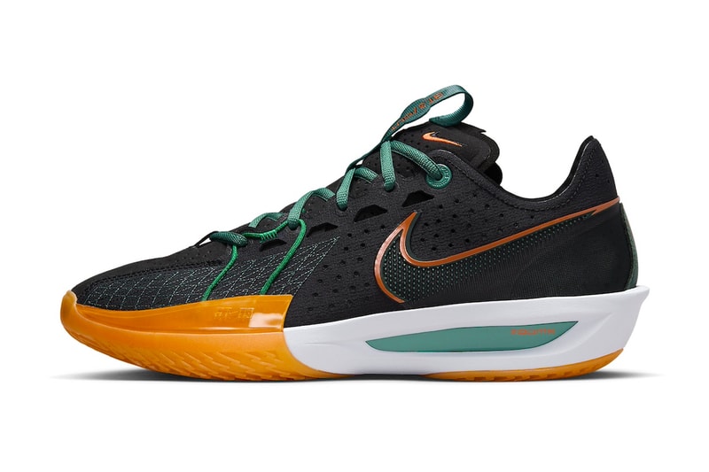 Official Look at the Nike GT Cut 3 "Miami Hurricanes"