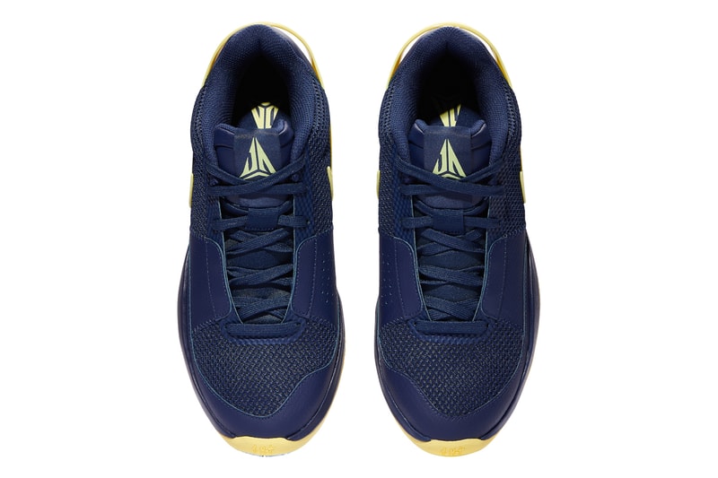 Nike Ja 1 Goes Collegiate With New "Murray State" Colorway Ja Morant murray state university swoosh basketball shoes Midnight Navy/Football Grey-Light Laser Orange release info nba