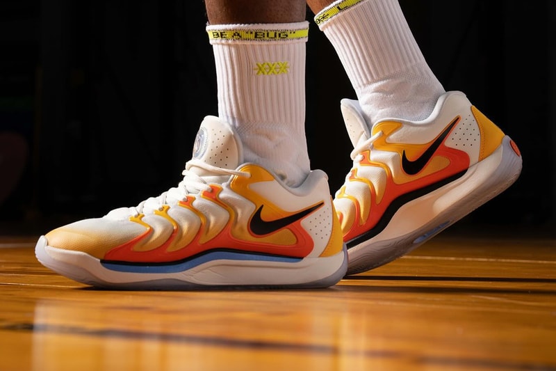 Nike KD 17 Sunrise FJ9487-700 Release Info date store list buying guide photos price preview first look