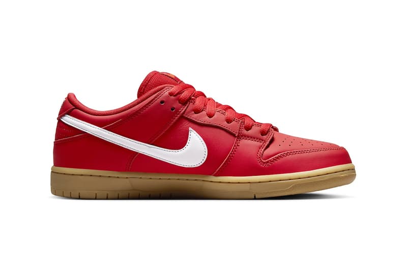 Nike SB Dunk Low University Red Gum FJ1674-600 Release Info