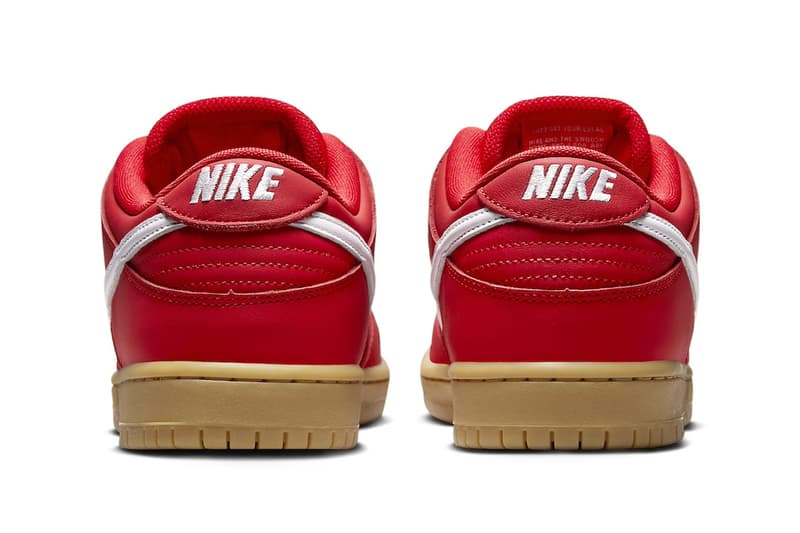 Nike SB Dunk Low University Red Gum FJ1674-600 Release Info