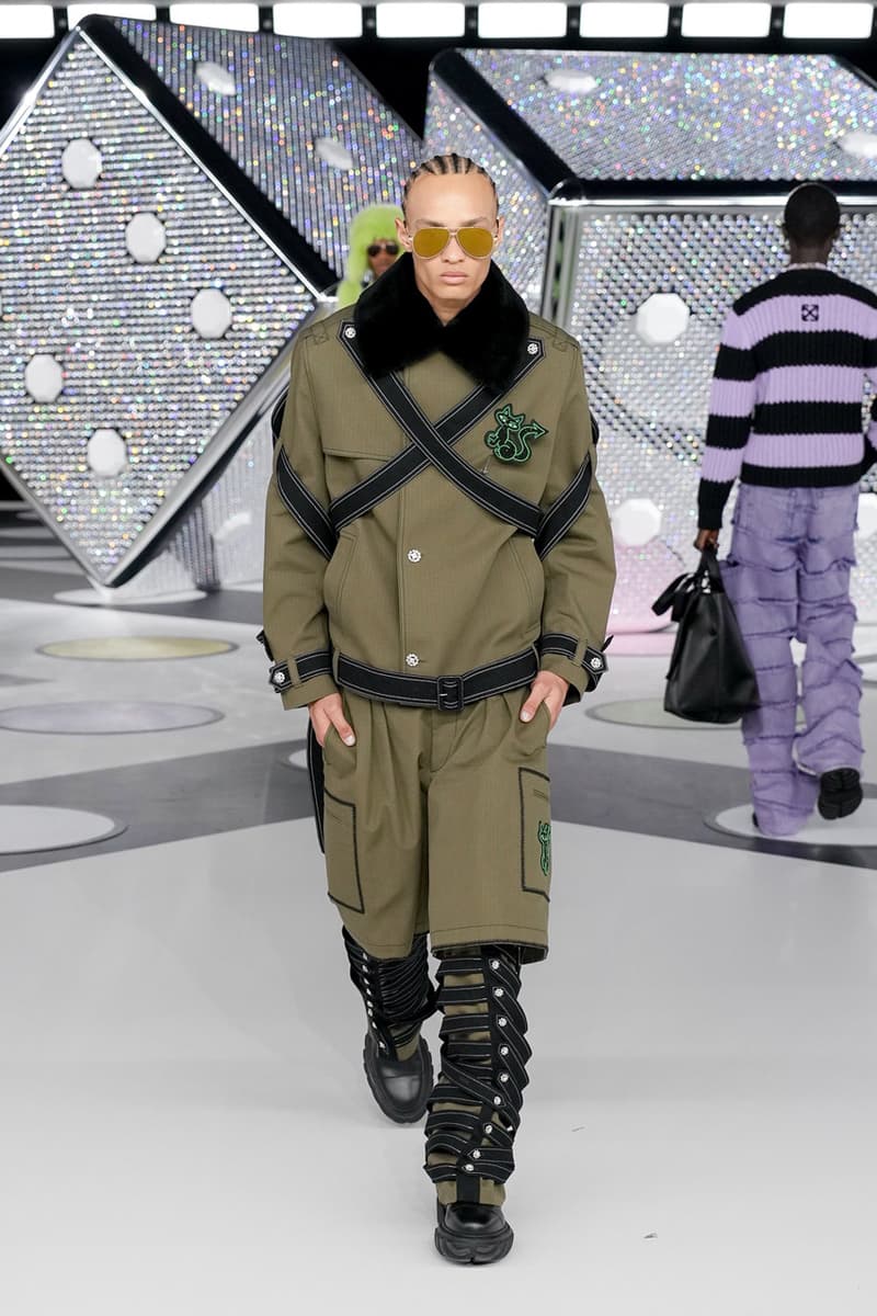 Off-White™ Fall/Winter 2024 Collection Paris Fashion Week FW24 Runway Images Ib Kamara