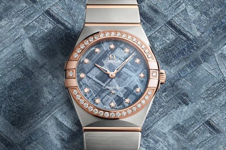 OMEGA Expands the Constellation Collection With Meteorite Dials