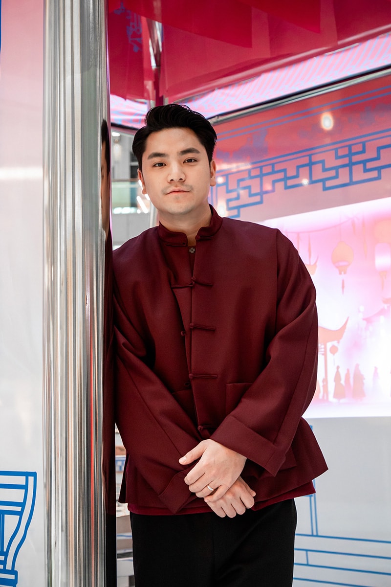 Oscar Wang “Timeless Pavilion” Inatallation LANDMARK Hong Kong Interview