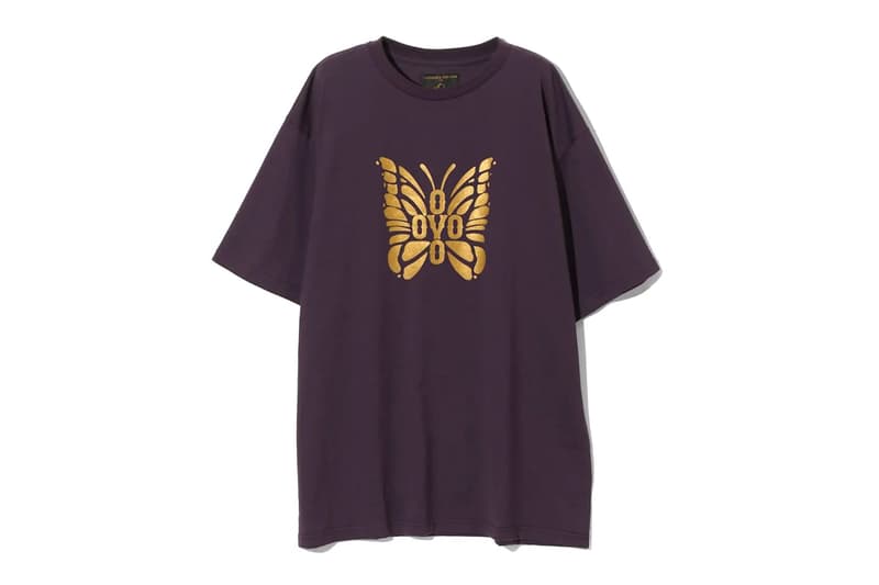 NEEDLES and OVO Drop First Ever Collaboration drake owl butterfly tracksuits t-shirt bandana accessories