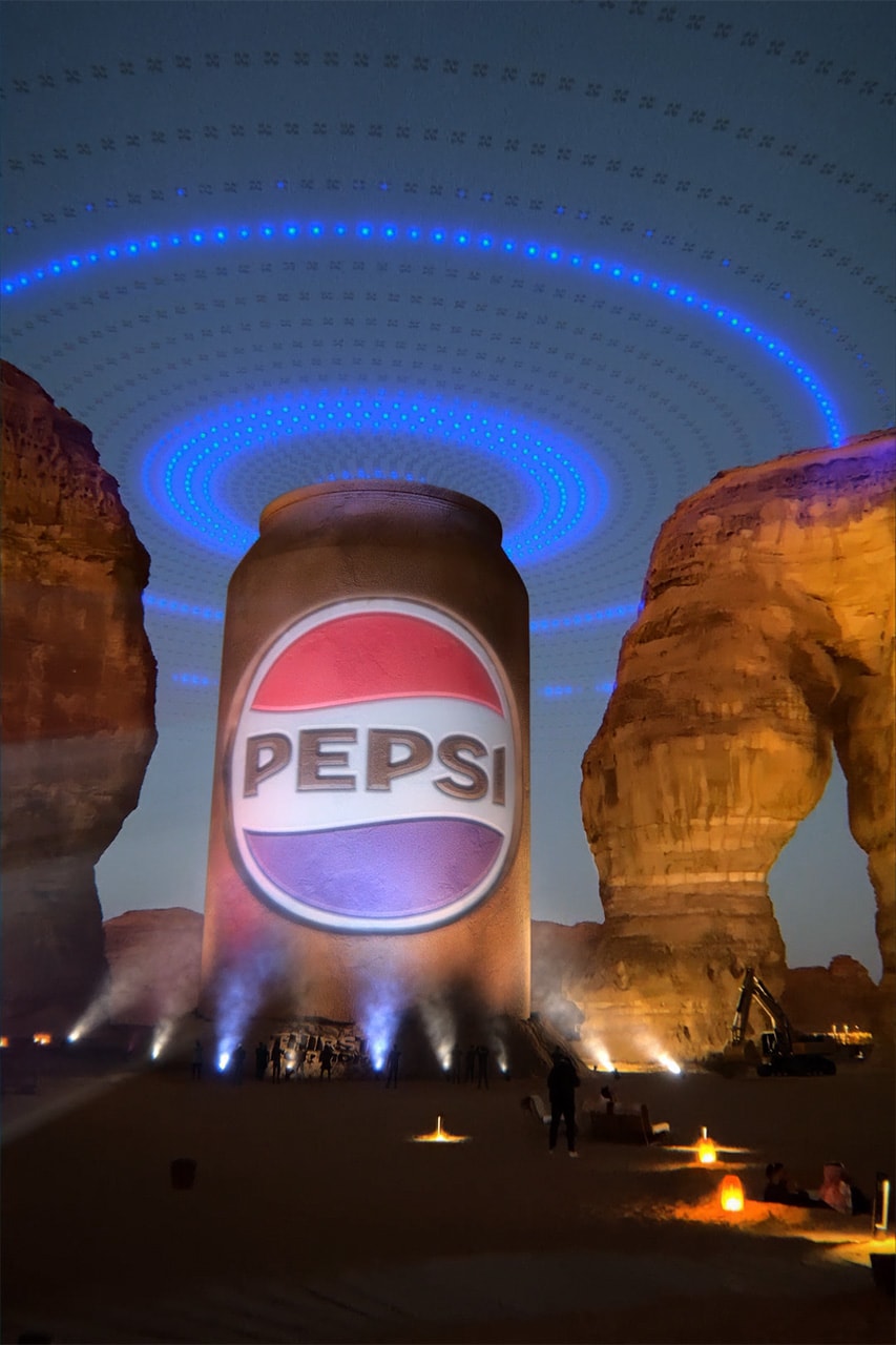 pepsi new logo digital installations worldwide global can beverage soda uk saudi arabia thailand poland 