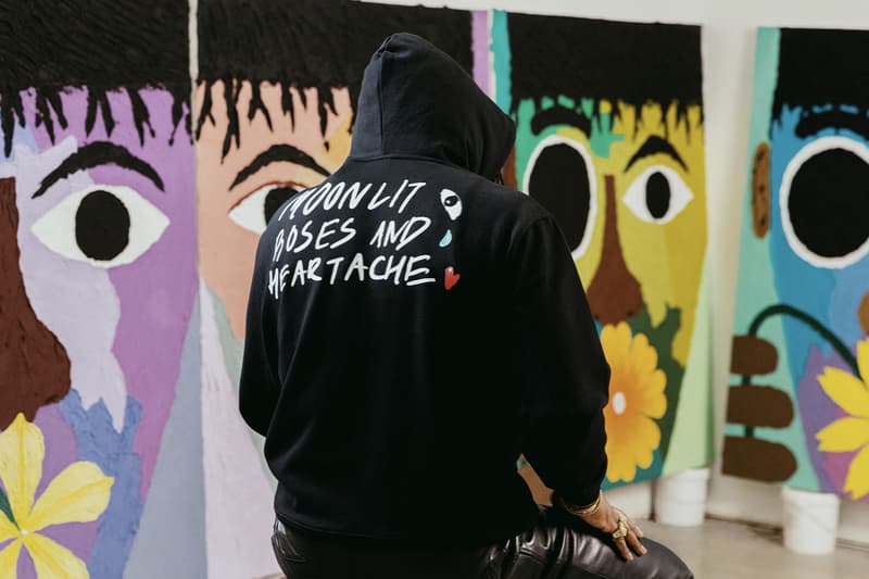 Billionaire Boys Club Honors Black History Month With an Exclusive Collaboration With Artist MrStarCity pharrell williams nigo bbc icecream los angeles miami new york city david mrstarcity white leagueoto poetry painting