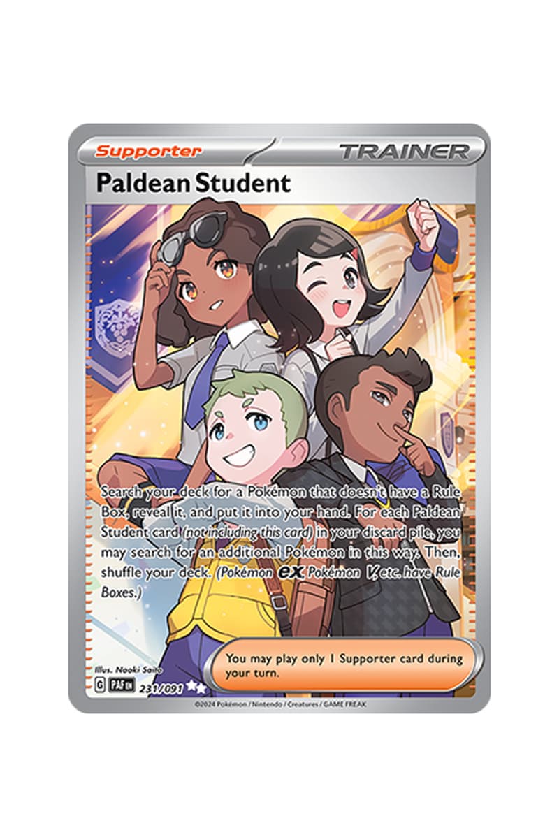 Pokémon TCG: Paldean Fates Illustration Rare Card List release date shiny charizard mew