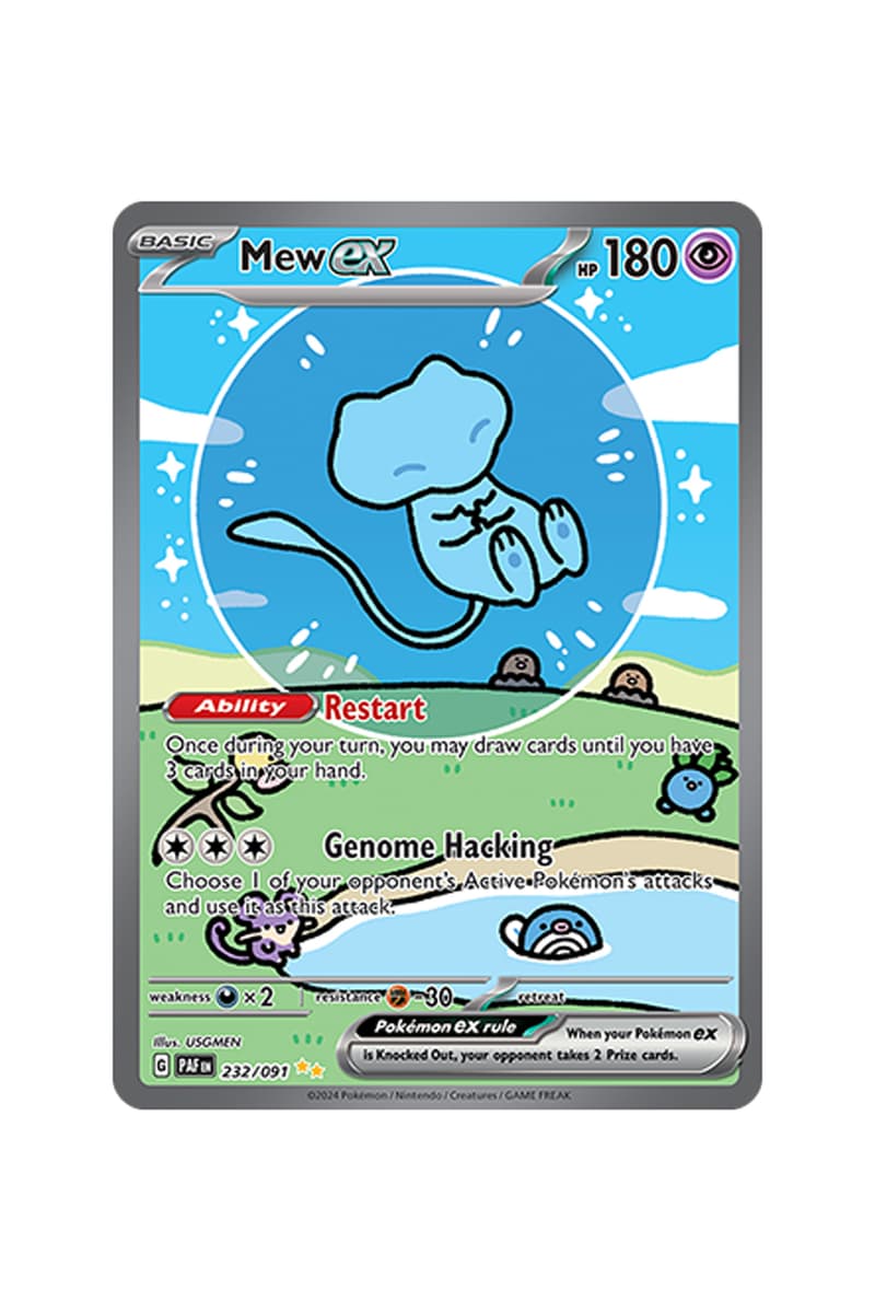 Pokémon TCG: Paldean Fates Illustration Rare Card List release date shiny charizard mew