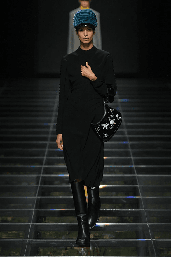 Prada Fall Winter 2024 Milan Fashion Week womenswear runway show Raf Simons Miuccia Prada