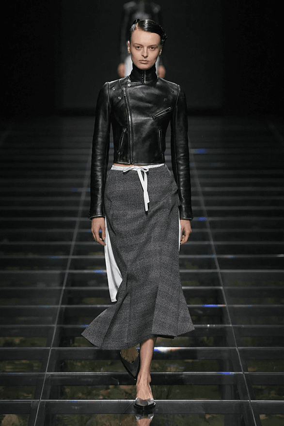 Prada Fall Winter 2024 Milan Fashion Week womenswear runway show Raf Simons Miuccia Prada