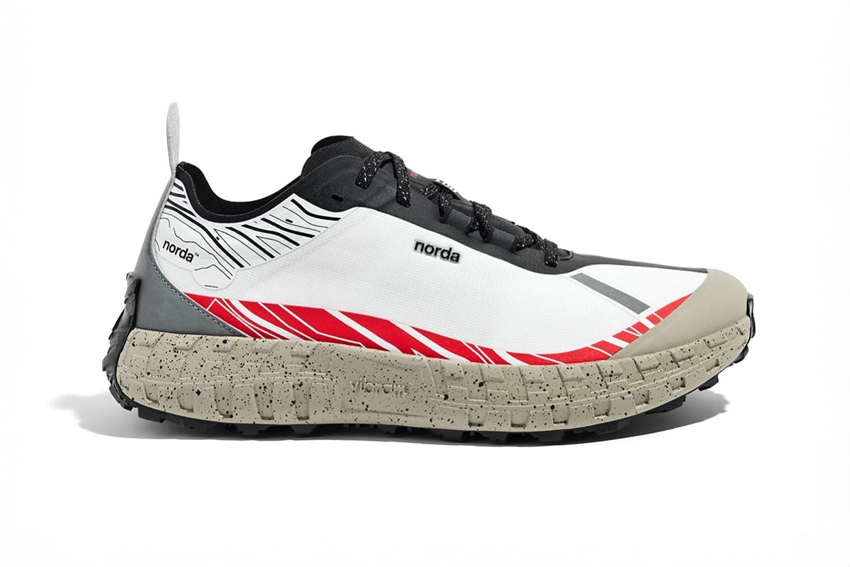 ray zahab norda 001 sneaker magma colorway trail running shoes vibram dyneema official release date info photos price store list buying guide