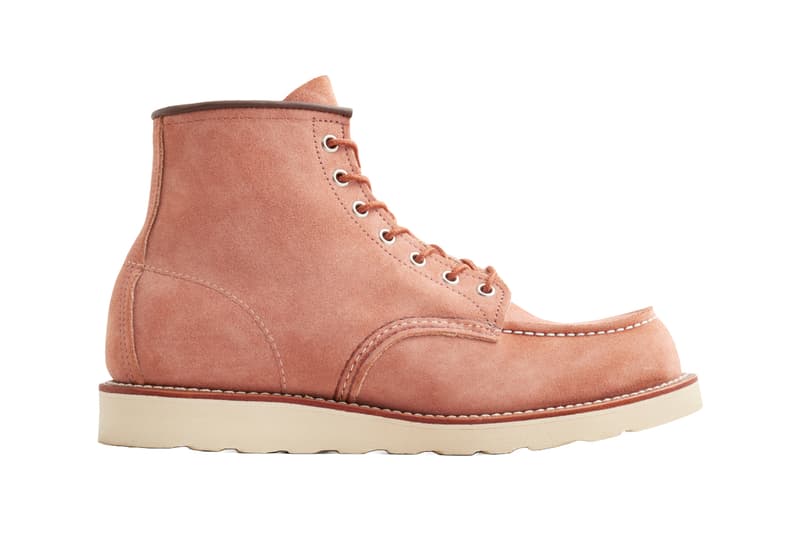 Red Wing Heritage Classic Moc Dusty Rose Release Date info store list buying guide photos price