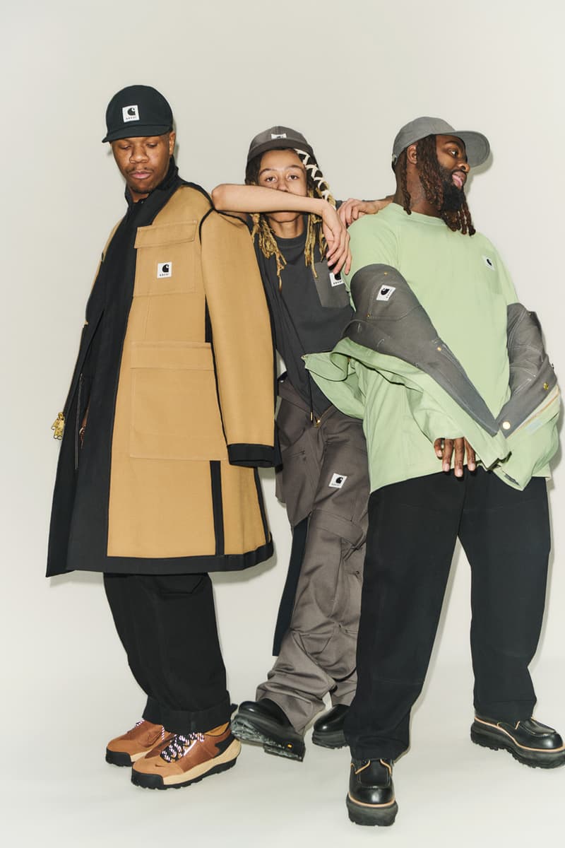 sacai and Carhartt WIP Return With Second Spring 2024 Drop