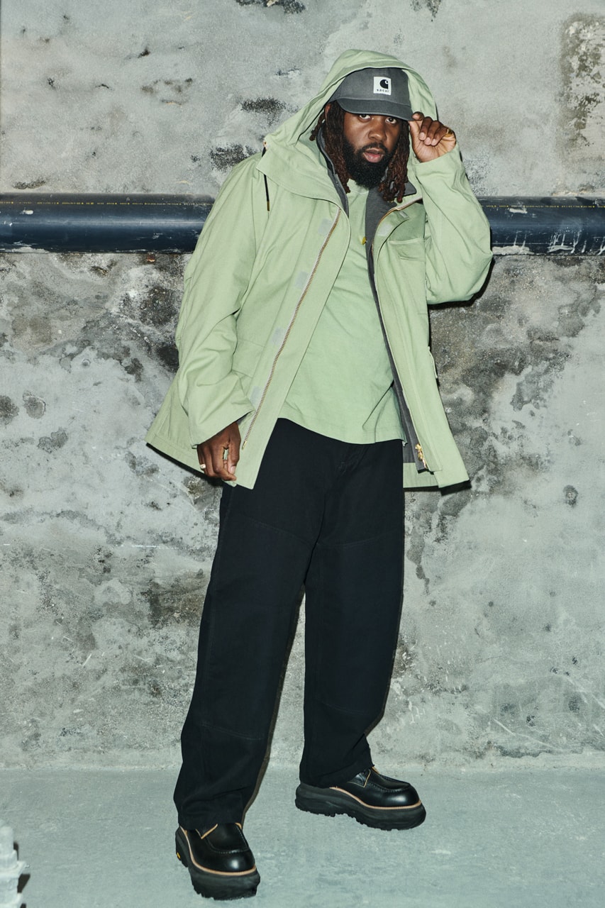 The Sacai x Carhartt WIP Fall/Winter 2023 collection is workwear for outer  space