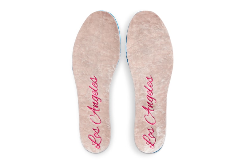 Serena Williams Design Crew Los Angeles Nike Air Max 1 swdc tennis player collaboration collection soft pink shade suede 