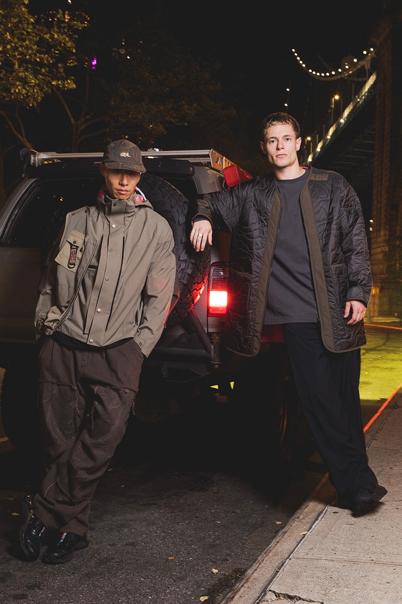 First Drop of STAPLE Spring 2024 Seamlessly Blends Work and Leisure Attire Release info jeff staple quilted liner jacker waterproof cordura est ripstop jacket hoodies