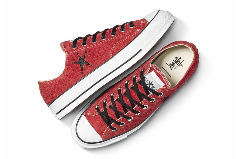 Stüssy Converse Chuck 70 hi sky blue poppy red A07664C A07663C Release Info