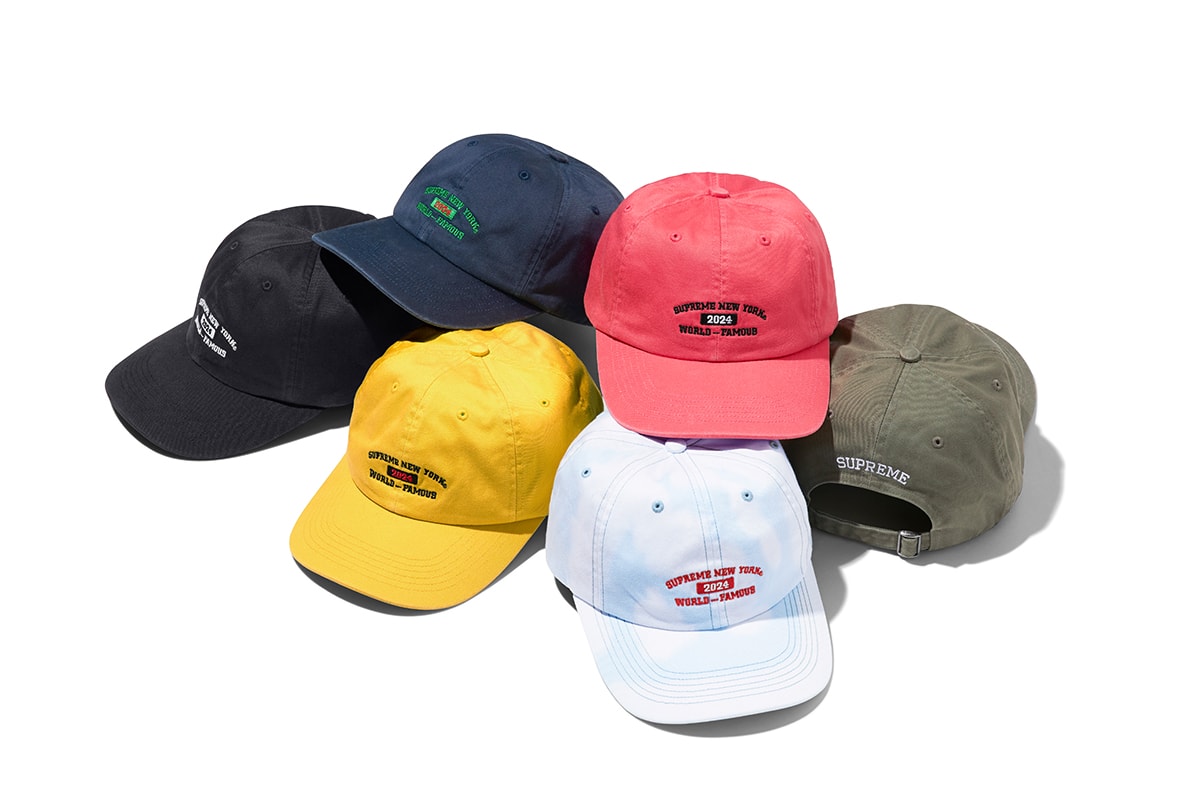 Supreme Spring/Summer 2024 Full Collection hoodies jackets accessories sweaters zip up shirts caps