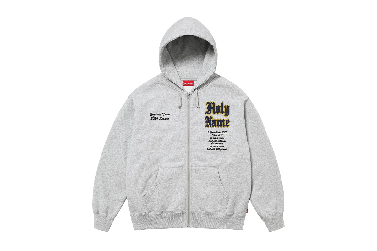 Supreme Spring/Summer 2024 Full Collection hoodies jackets accessories sweaters zip up shirts caps