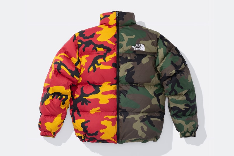 Supreme x The North Face Spring 2024 Collection lookbooks Taped Seam Shell Jacket, Nuptse Jacket, 6-Panel and Waist Bag 