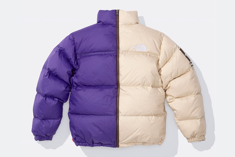Supreme x The North Face Spring 2024 Collection lookbooks Taped Seam Shell Jacket, Nuptse Jacket, 6-Panel and Waist Bag 