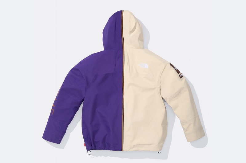 Supreme x The North Face Spring 2024 Collection lookbooks Taped Seam Shell Jacket, Nuptse Jacket, 6-Panel and Waist Bag 