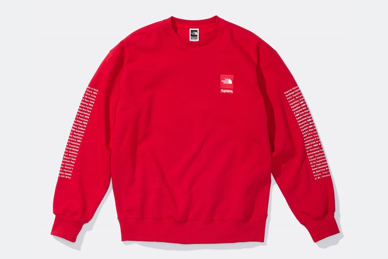 Supreme x The North Face Spring 2024 Collection lookbooks Taped Seam Shell Jacket, Nuptse Jacket, 6-Panel and Waist Bag 