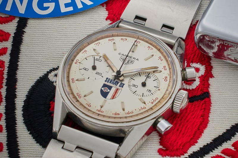 Rare Heuer Carrera Sunray DX To Be Auctioned by Sotheby’s