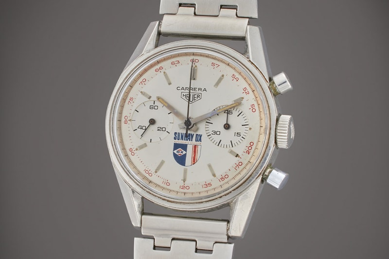 TAG Heuer Carrera Sunray DX Sothebys Auction Info