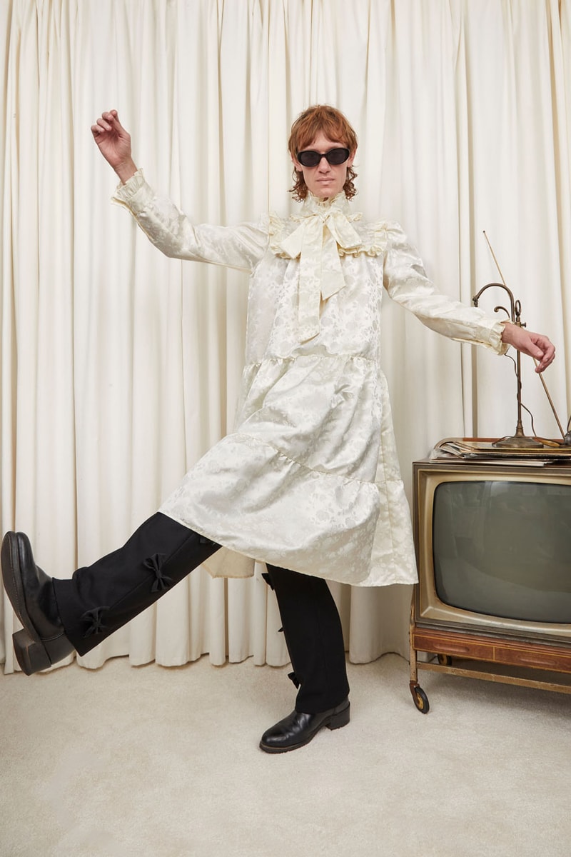 Tanner Fletcher's "Estate Sale" Has Everything You Could Imagine brooklyn lookbook digital model fashion release suit nyc fashion week future heirloom vintage 