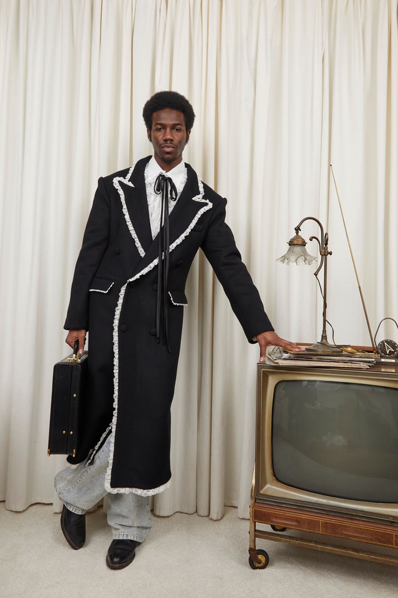 Tanner Fletcher's "Estate Sale" Has Everything You Could Imagine brooklyn lookbook digital model fashion release suit nyc fashion week future heirloom vintage 