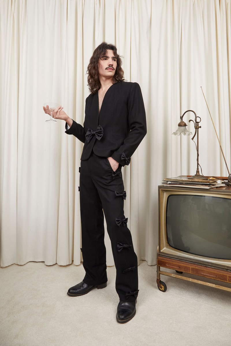 Tanner Fletcher's "Estate Sale" Has Everything You Could Imagine brooklyn lookbook digital model fashion release suit nyc fashion week future heirloom vintage 