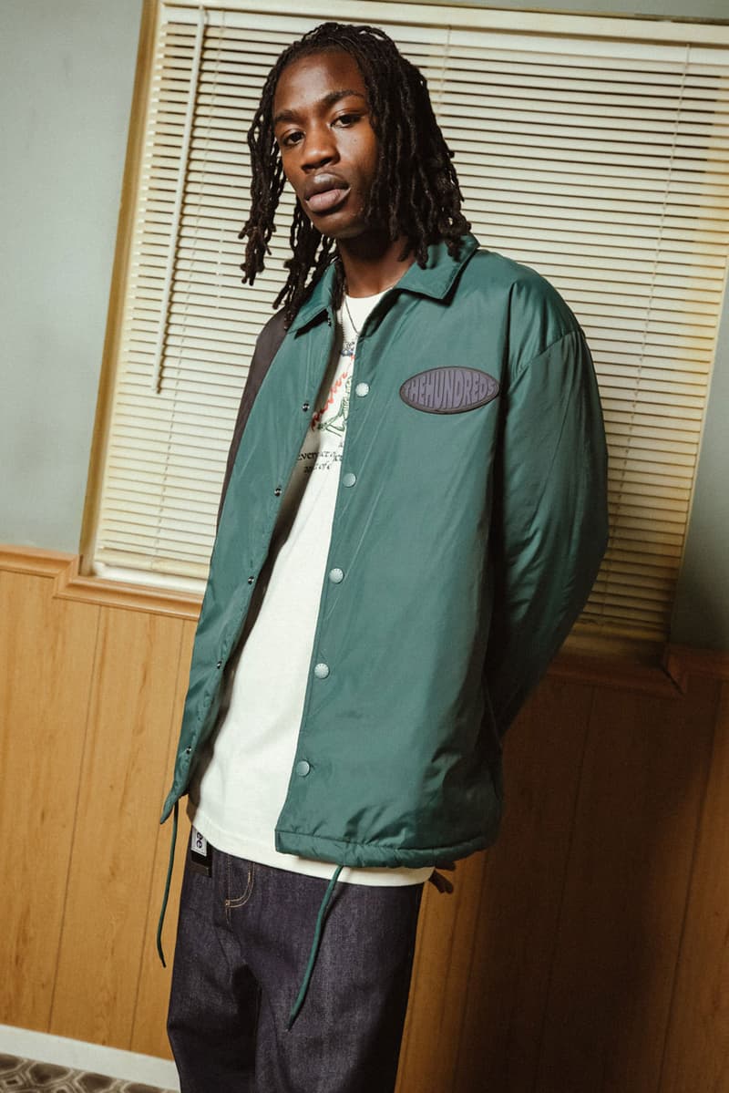 the hundreds spring summer 2024 ss24 drop release apparel merch clothing streetwear label fairfax website link price hoodie outerwear ben bobby david rivera creative director lookbook 