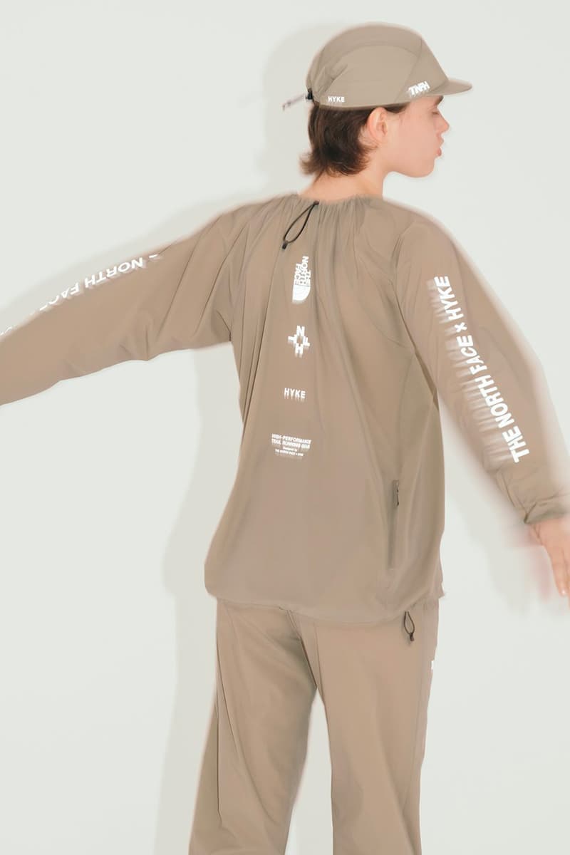 The North Face x HYKE Spring/Summer 2024 Collaboration Lookbook Info