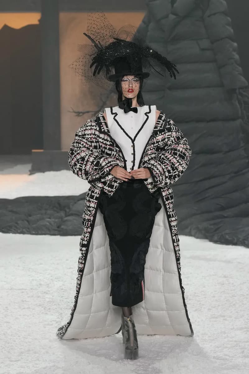 Thom Browne Saunters in Moody, yet Refined Fantasy for Fall/Winter 2024 New York Fashion Week 