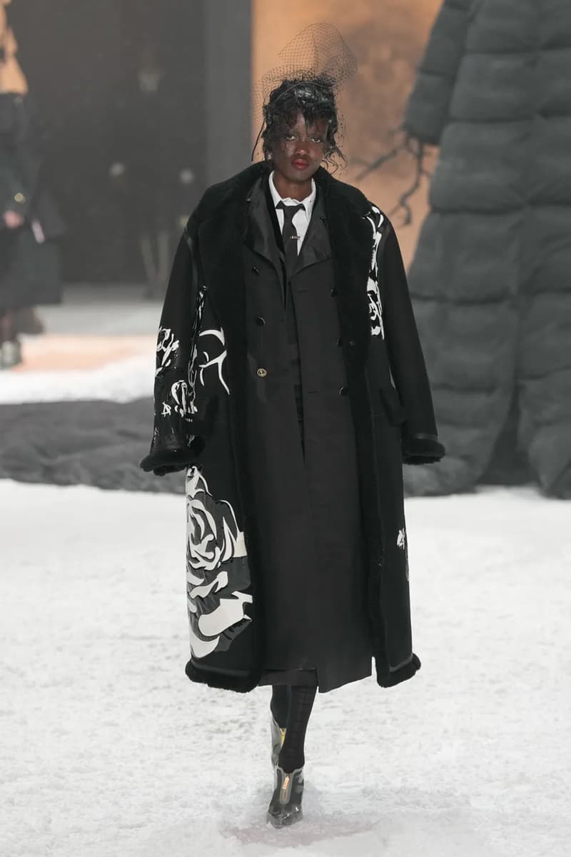 Thom Browne Saunters in Moody, yet Refined Fantasy for Fall/Winter 2024 New York Fashion Week 