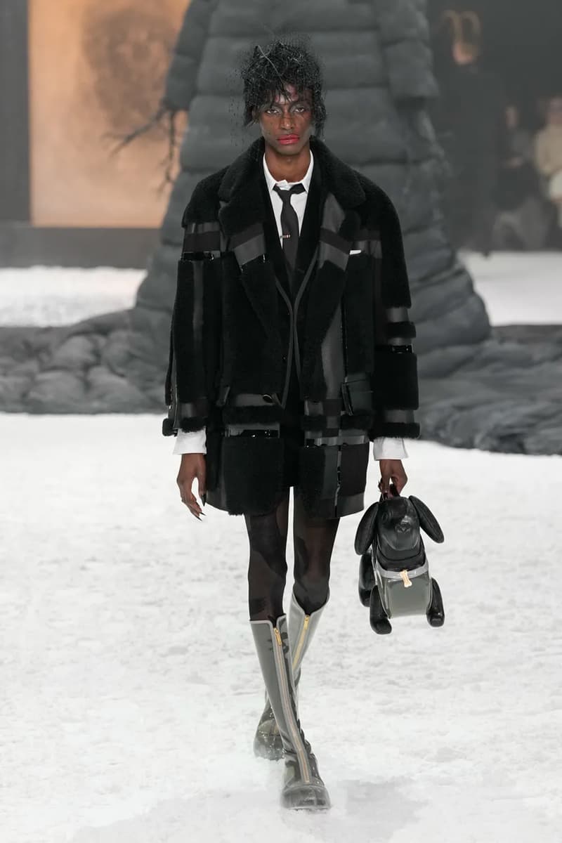 Thom Browne Saunters in Moody, yet Refined Fantasy for Fall/Winter 2024 New York Fashion Week 