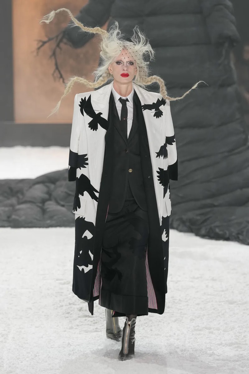 Thom Browne Saunters in Moody, yet Refined Fantasy for Fall/Winter 2024 New York Fashion Week 