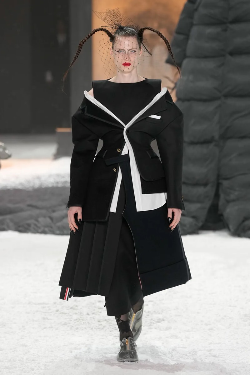 Thom Browne Saunters in Moody, yet Refined Fantasy for Fall/Winter 2024 New York Fashion Week 