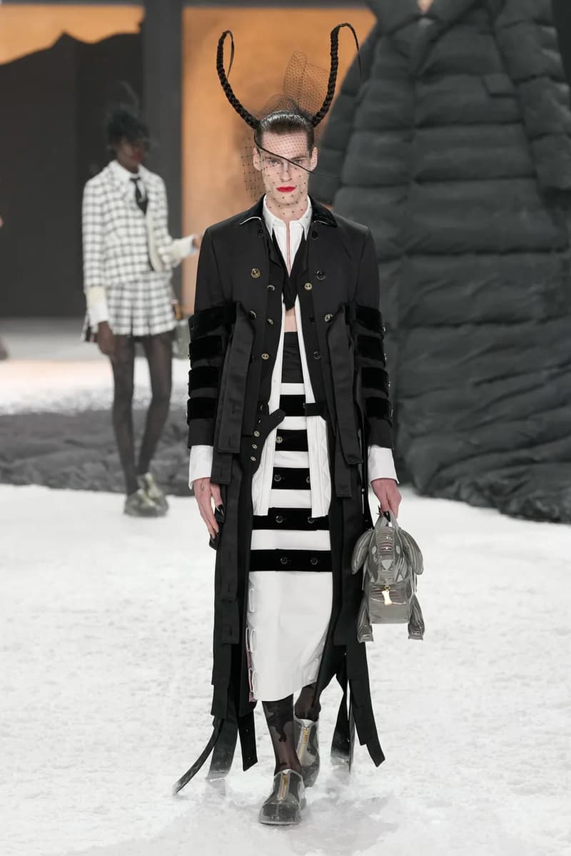 Thom Browne Saunters in Moody, yet Refined Fantasy for Fall/Winter 2024 New York Fashion Week 