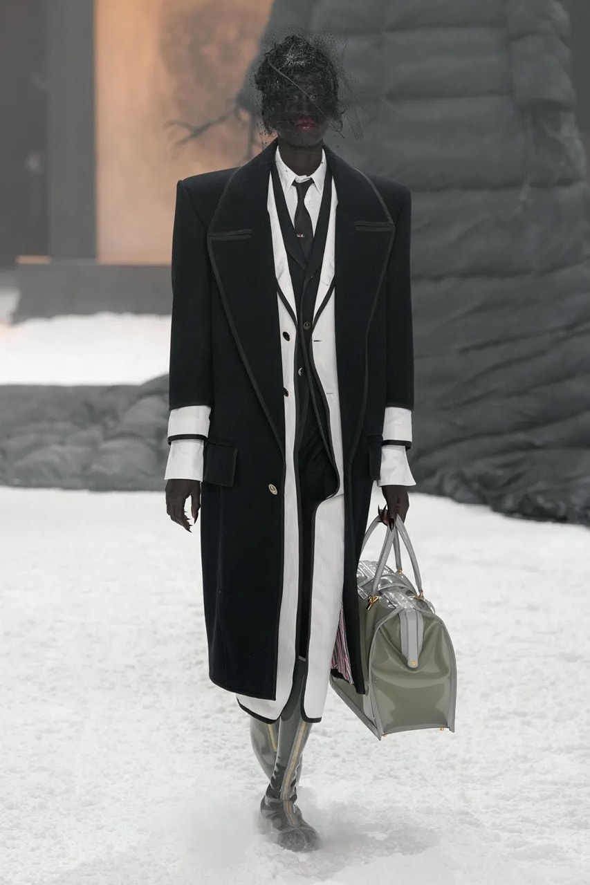 Thom Browne Saunters in Moody, yet Refined Fantasy for Fall/Winter 2024 New York Fashion Week 