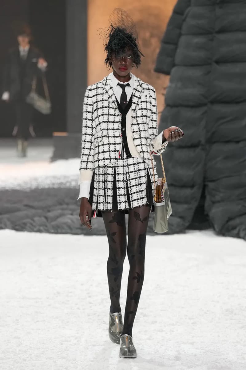 Thom Browne Saunters in Moody, yet Refined Fantasy for Fall/Winter 2024 New York Fashion Week 