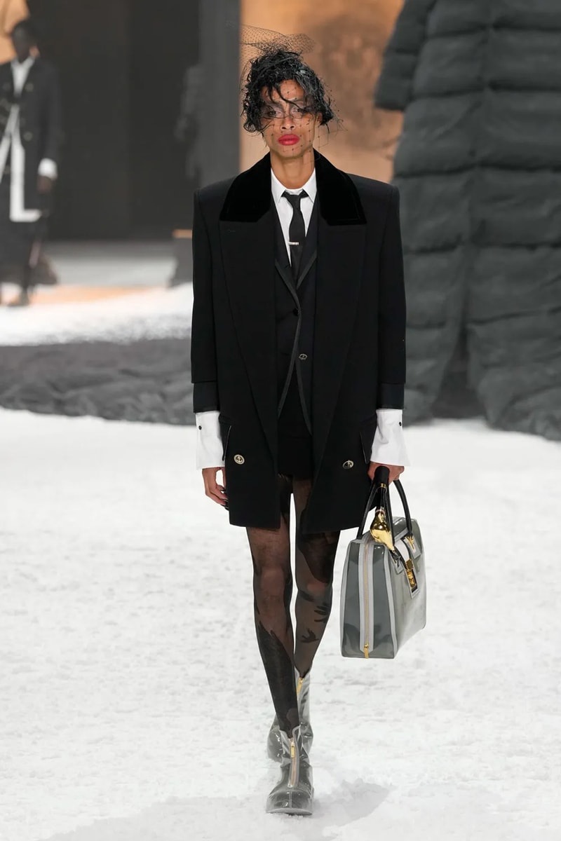 Thom Browne Saunters in Moody, yet Refined Fantasy for Fall/Winter 2024 New York Fashion Week 