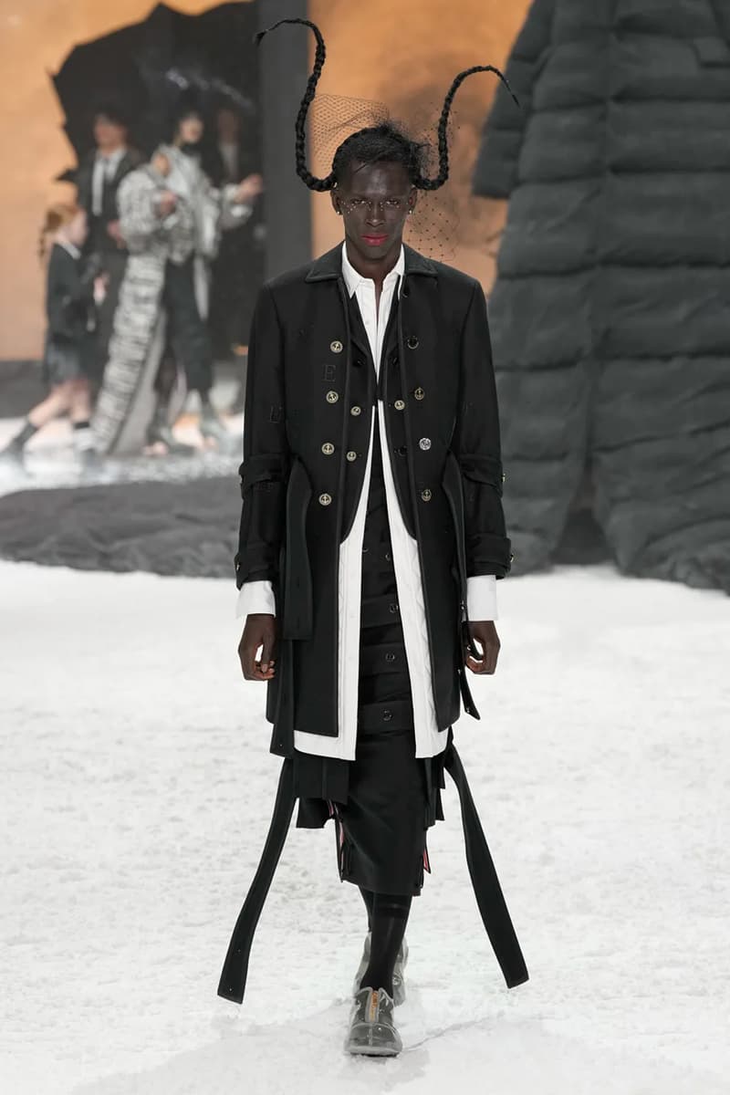 Thom Browne Saunters in Moody, yet Refined Fantasy for Fall/Winter 2024 New York Fashion Week 