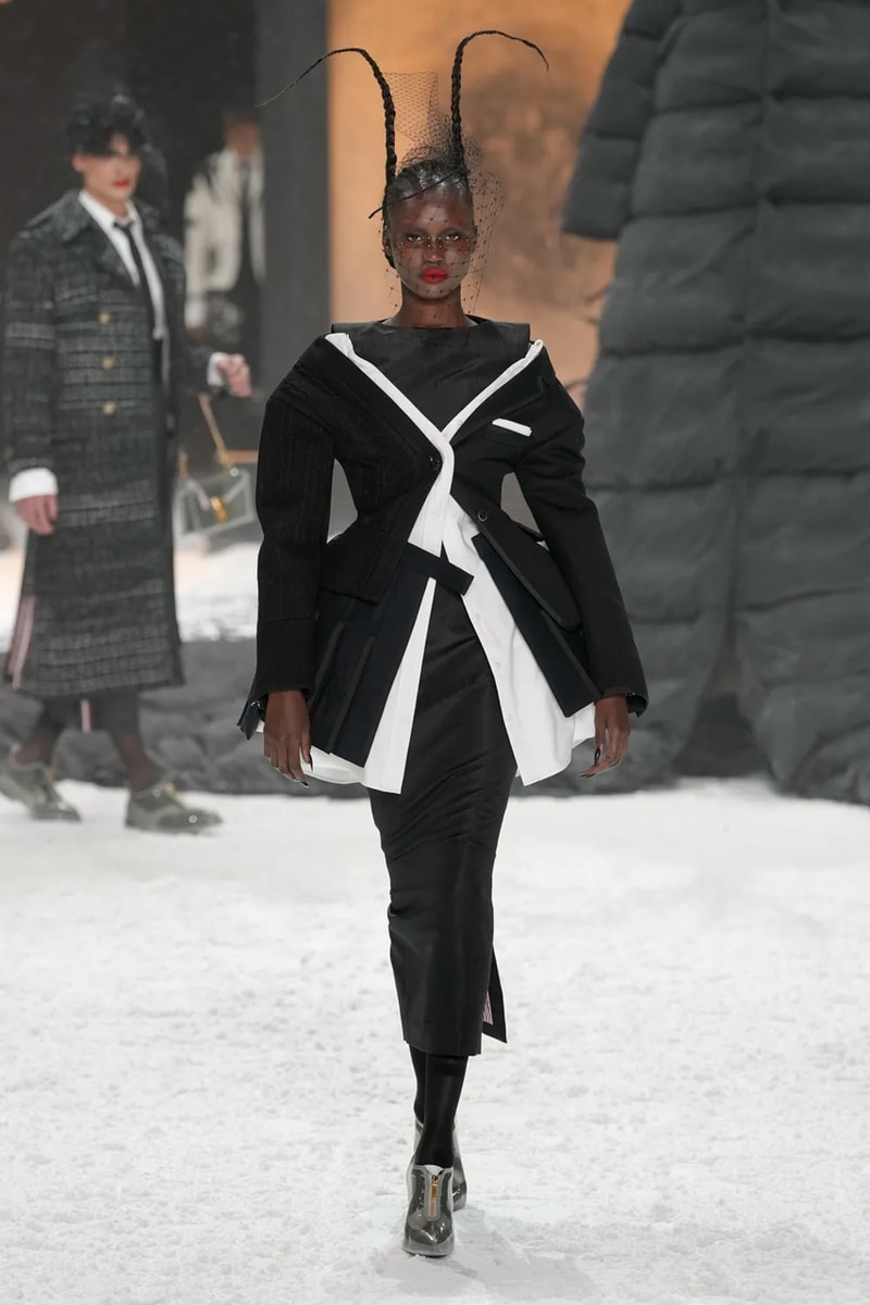Thom Browne Saunters in Moody, yet Refined Fantasy for Fall/Winter 2024 New York Fashion Week 