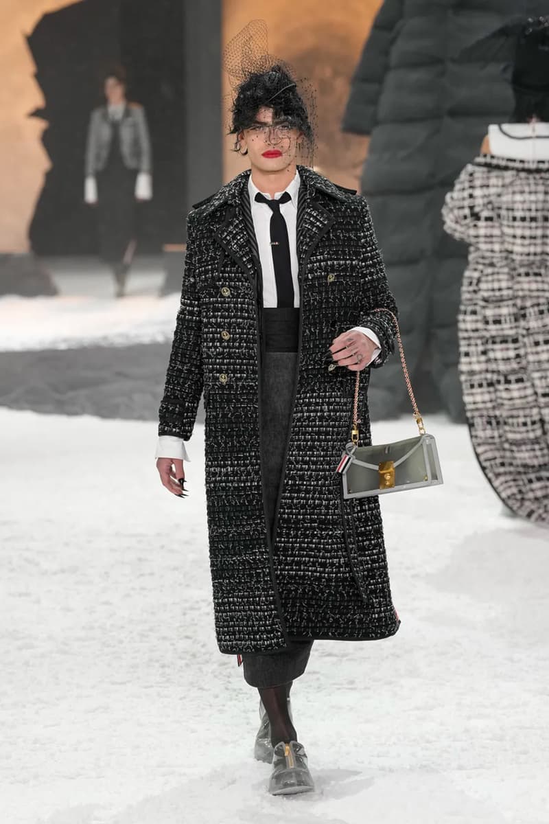 Thom Browne Saunters in Moody, yet Refined Fantasy for Fall/Winter 2024 New York Fashion Week 